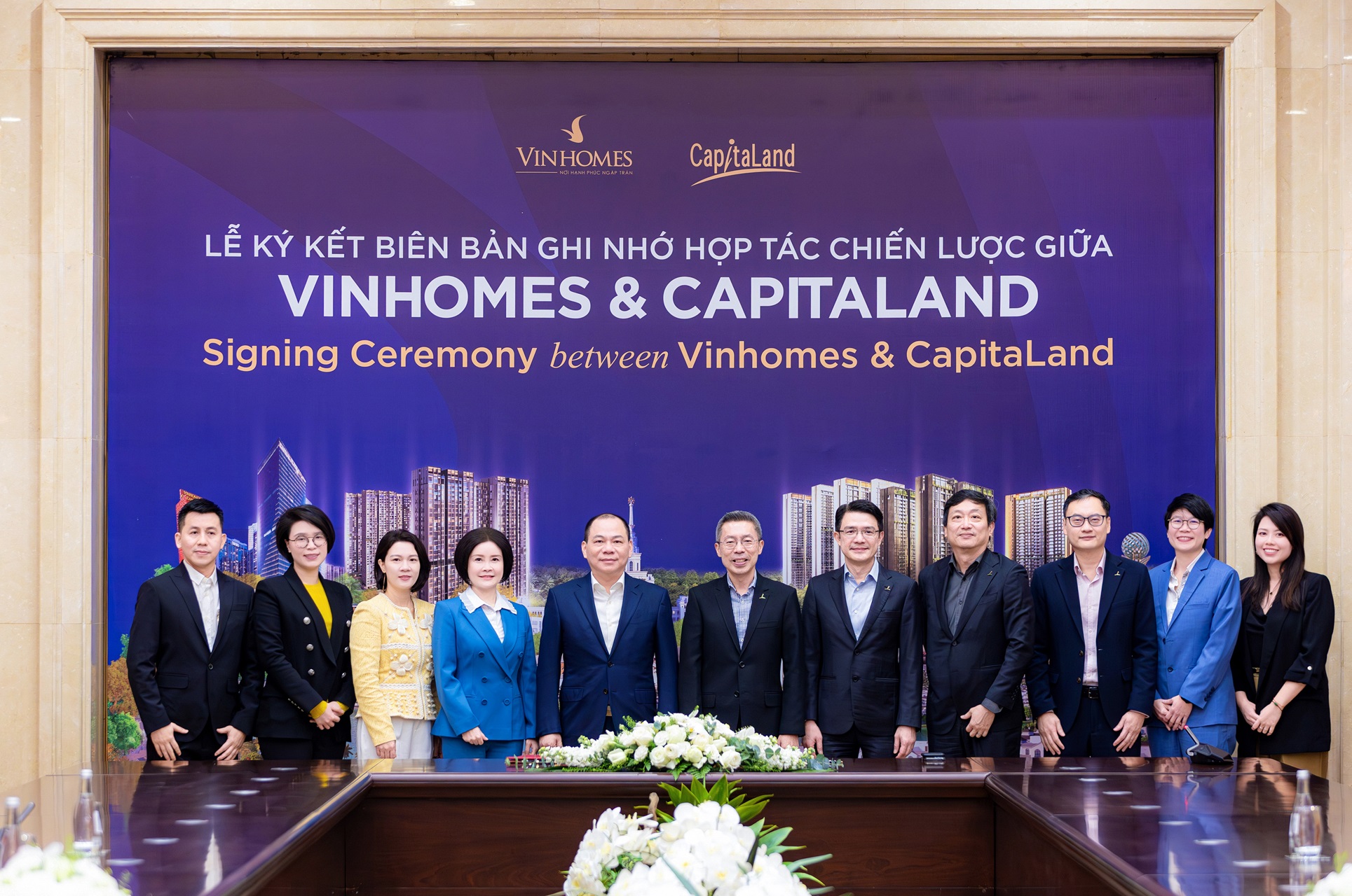 Vinhomes MOU signing